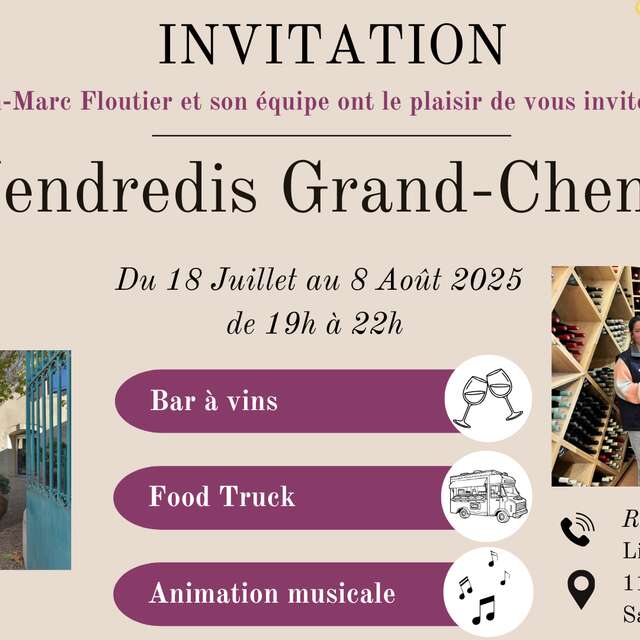 Vendredis Grand-Chemin