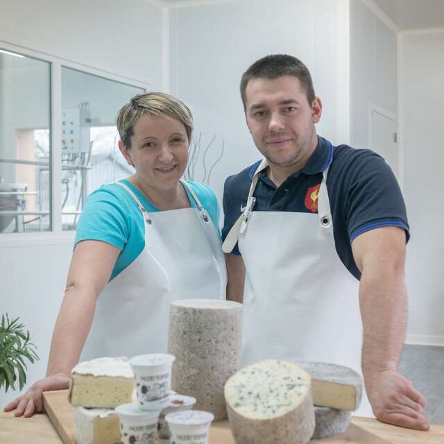 Visite des robots de traite de la Fromagerie l'Ambertoise