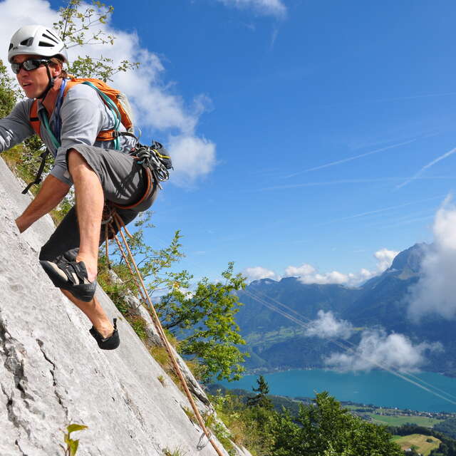 Voies d'escalade
