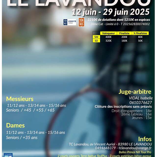 Open de Tennis - Le Lavandou