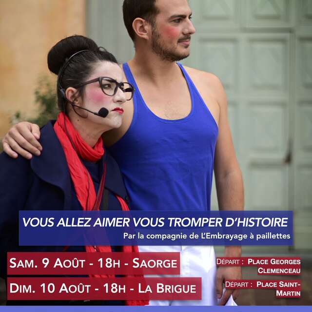 Escapades Baroques : promenade théâtralisée avec la Compagnie de L’Embrayage à Paillettes