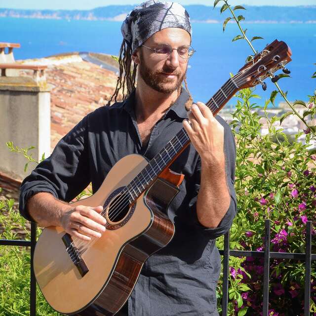 Damien Solo concert - marché de noël