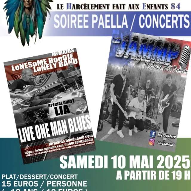 Soirée paëlla/concerts