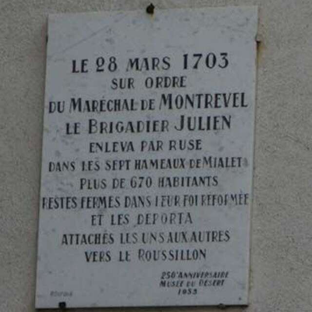 Plaque de la Déportation