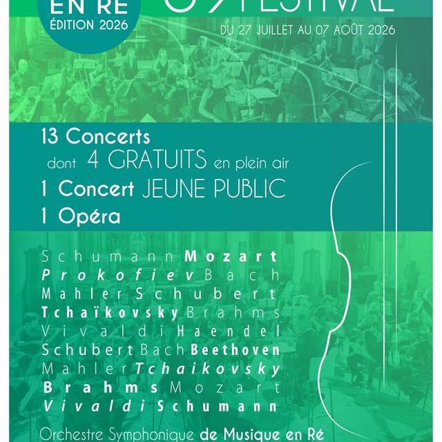 39. Festival „Musique en Ré“ – Viva Italia