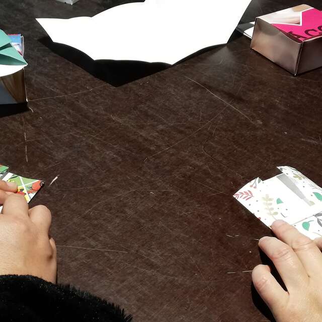 Atelier Origami : spécial Pâques à partir de papiers de récup'