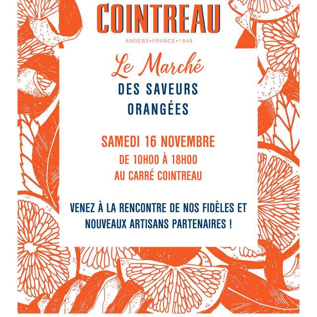 Marché des saveurs orangées chez Cointreau