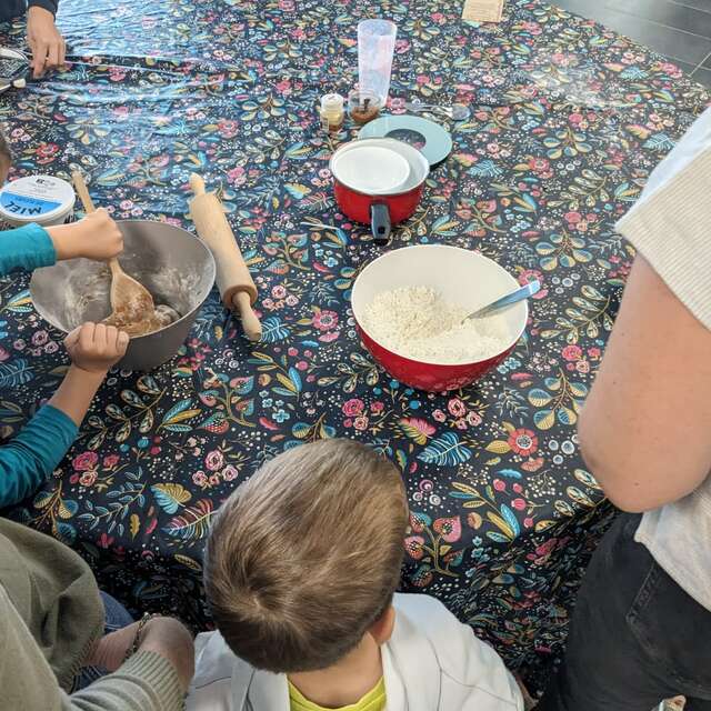 Atelier famille : cuisine, réalise ta tarte du château