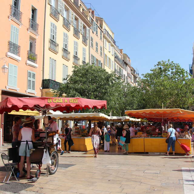 Le marché de Provence du cours Lafayette à Toulon (alimentaire & non alimentaire)