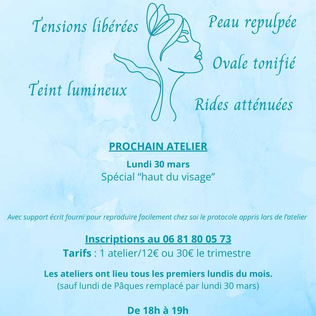 Atelier yoga du visage
