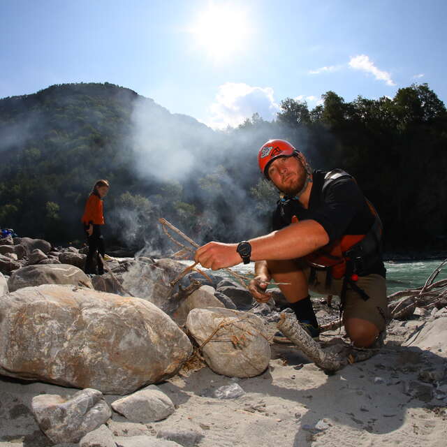 Rafting sur le bas Guil