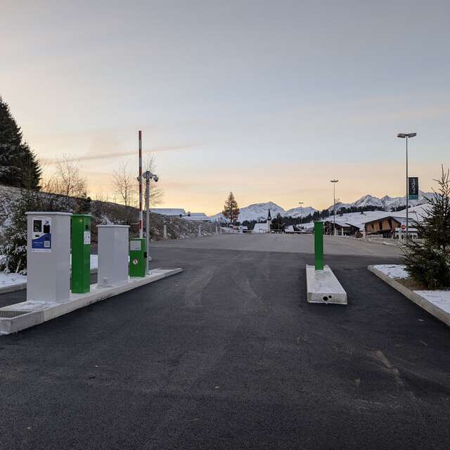 Col des Saisies camper van rest area