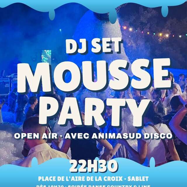 DJ-set & schuimfeest