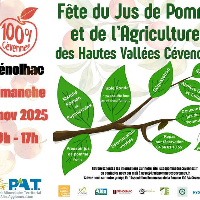 Fête du Jus de Pomme et de l'Agriculture des Hautes Vallées Cévenoles