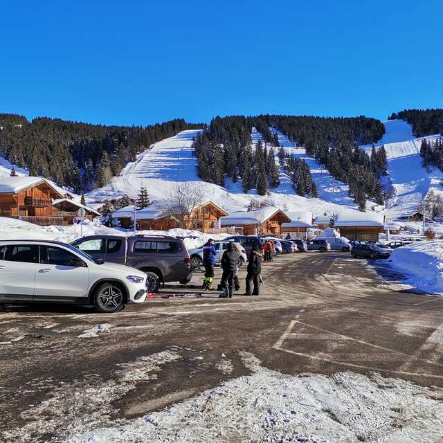Les Carrets car park