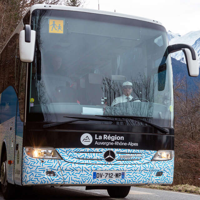 Transport Bus link to Sallanches station
