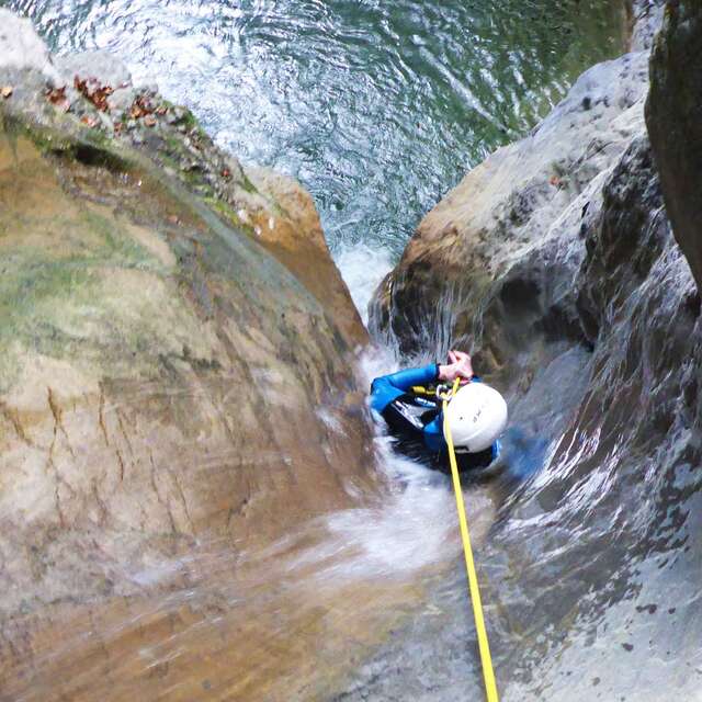 Stage de canyoning avec Rémy
