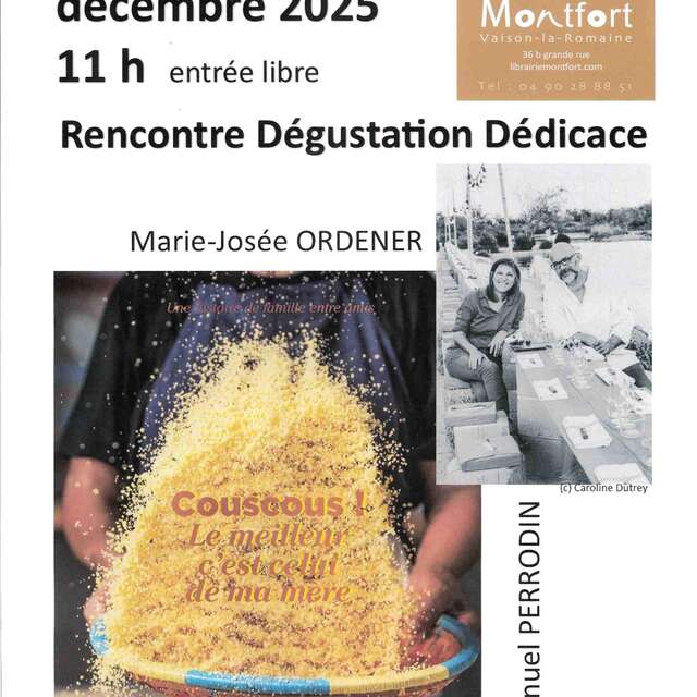 Meeting Tasting Signing - Librairie Montfort