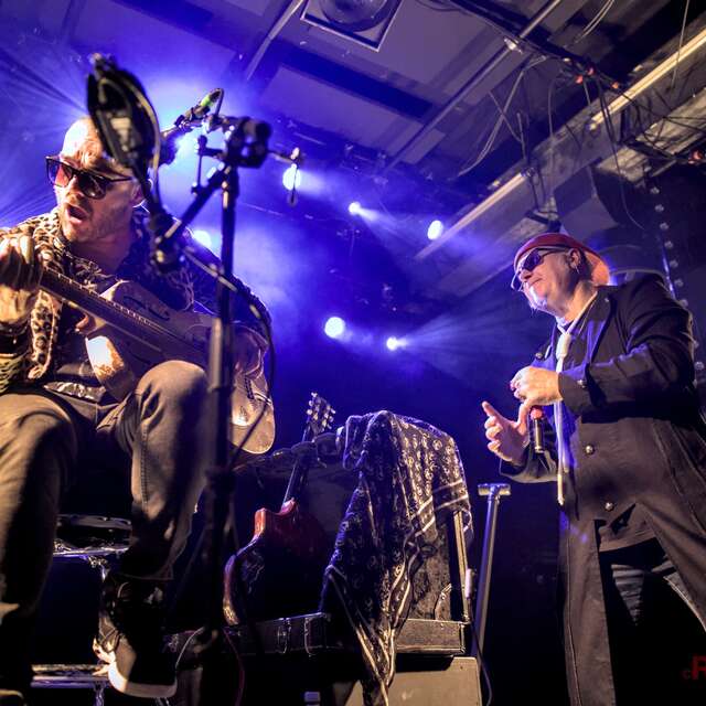 Concert blues avec Blues2Men au Toî du Monde