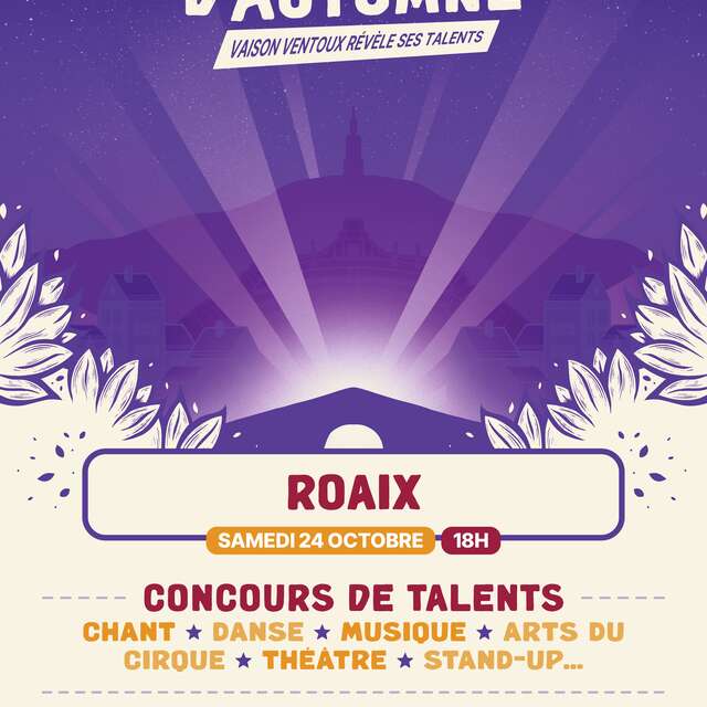 "Autumn Stars" in Roaix