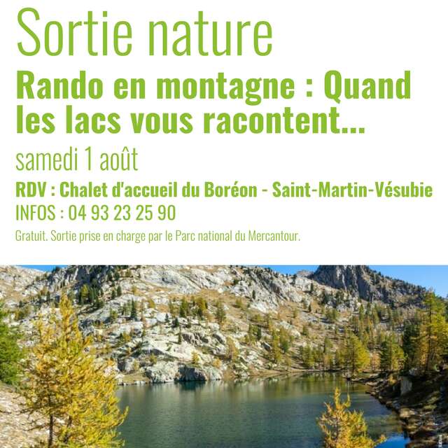 Rando en montagne : Quand les lacs vous racontent...