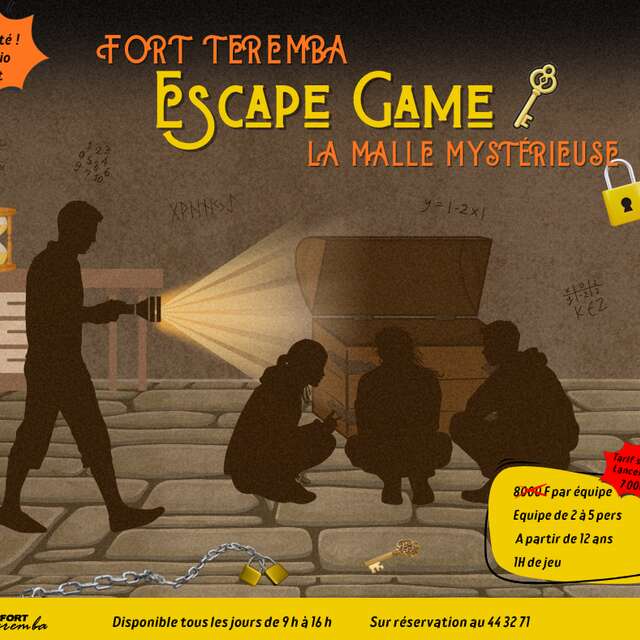 Escape game au Fort Teremba La Malle Mystérieuse