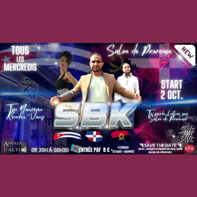 Les Mercredis SBK du SAVE THE DATE