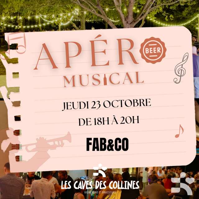 Apéro musical 'Fab&Co' - Les Caves des Collines