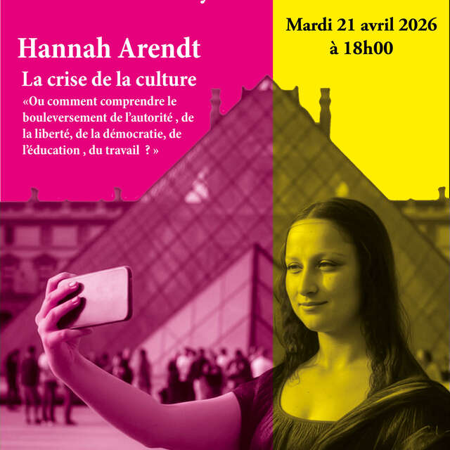 Conférence "La crise de la culture"