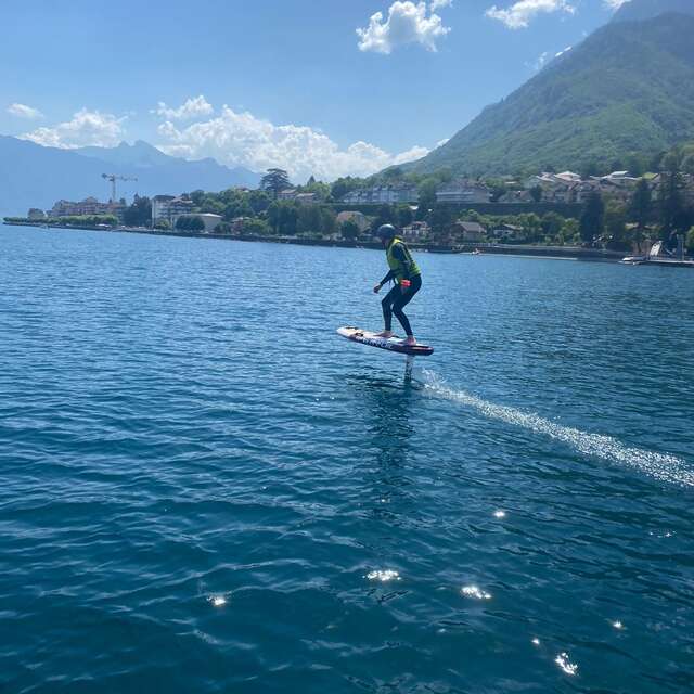 Session VIP d'e-foil