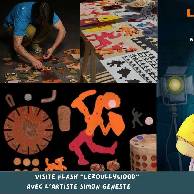 Visites guidées flash « LEZOULLYWOOD » par l’artiste Simon Geneste - Journées européennes du patrimoine