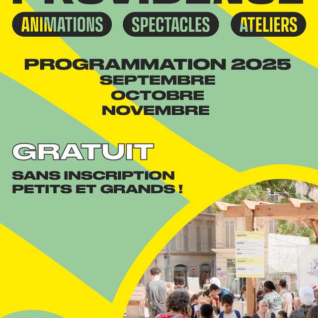 Prenez place ! La place de la Providence s'anime, programme automne 2025