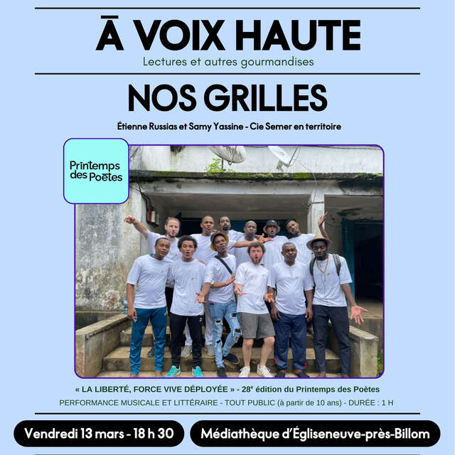 Printemps des Poètes - Nos grilles