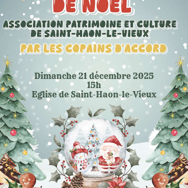 Concert de noël par Les Copains d'accord