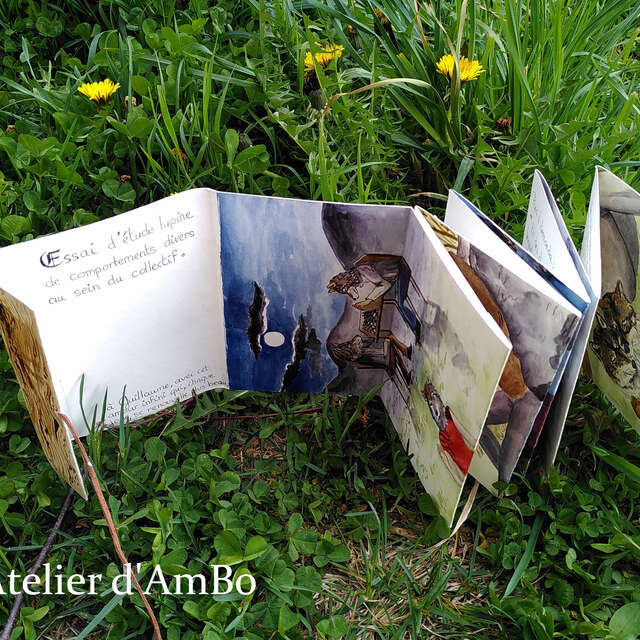Atelier Cahiers accordéon - Atelier d'Ambo