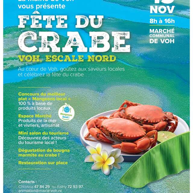 Fête du crabe - Voh Escale Nord
