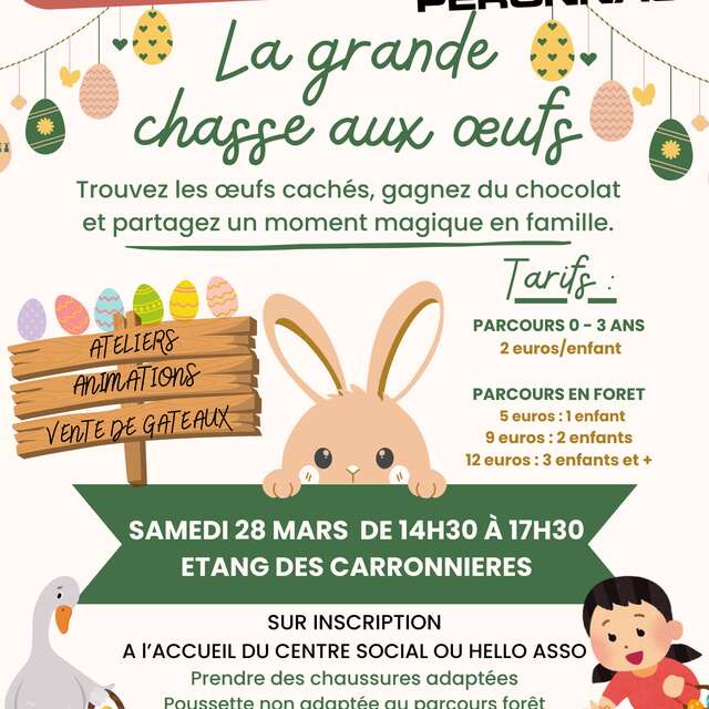 Chasse aux œufs 2026