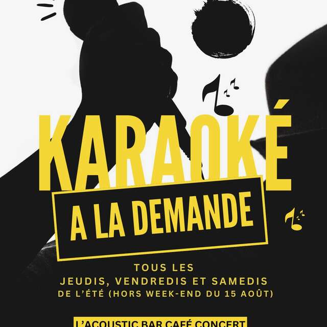 Karaoké à la demande à l'Acoustic