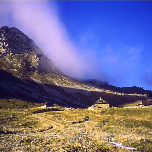 L'alpage et le col d'Orgeval