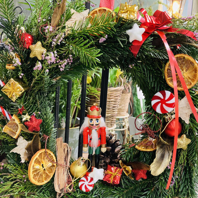 Atelier couronne de noël pour les ados / adultes
