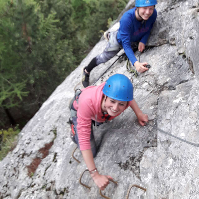 Bureau des guides de l'Ubaye : via ferrata