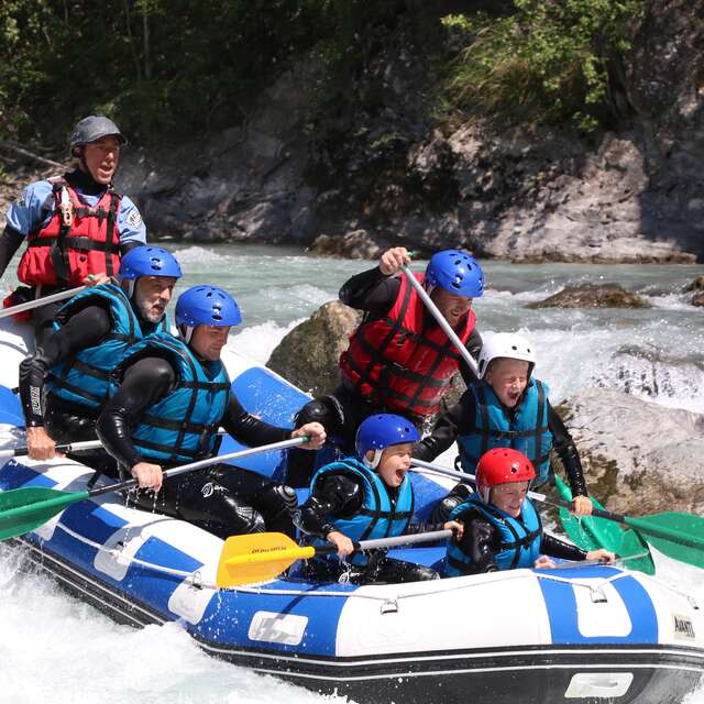 Fun discovery of the Durance - RAFTING -