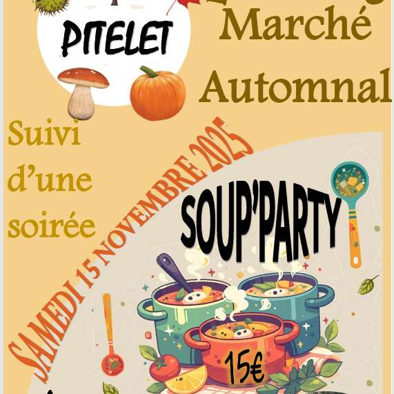 Marché automnal et soup'party