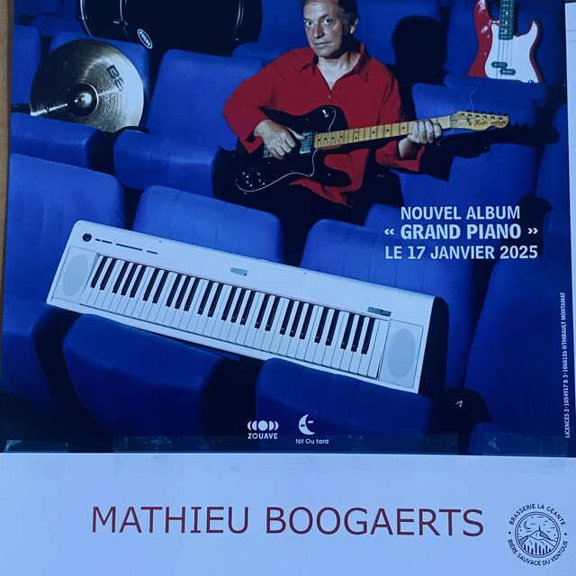 Konzert "Mathieu Boogaerts en groupe " - La Géante de Provence