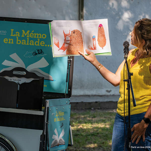 Partir en livre - Balade dessinée et contée