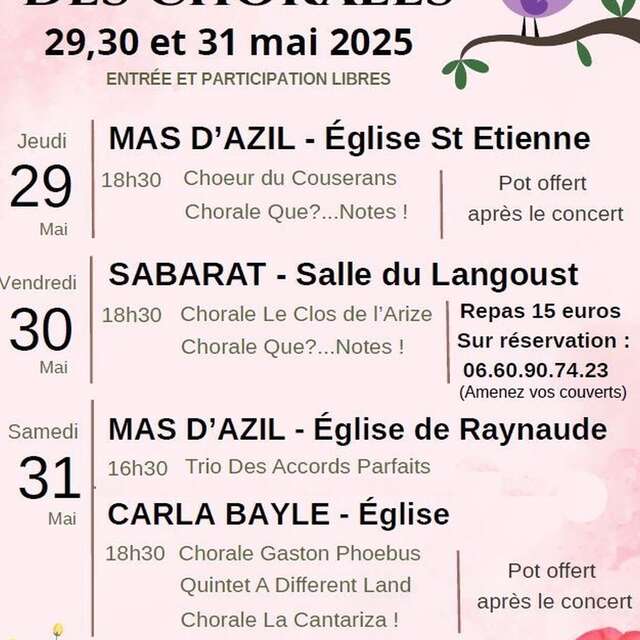 Le Printemps des Chorales