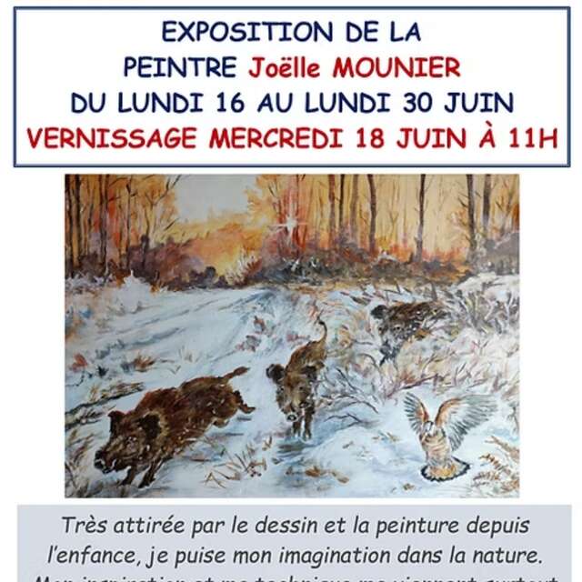 Exposition Joëlle Mounier