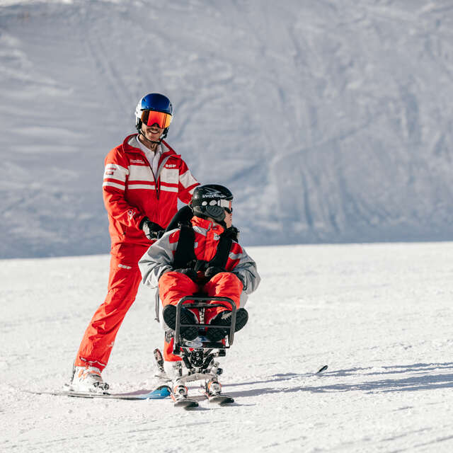 Handi ski avec l'esf