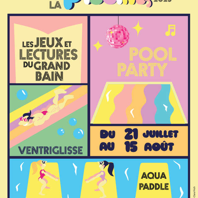 Aquapaddle à la piscine Ambert Livradois Forez