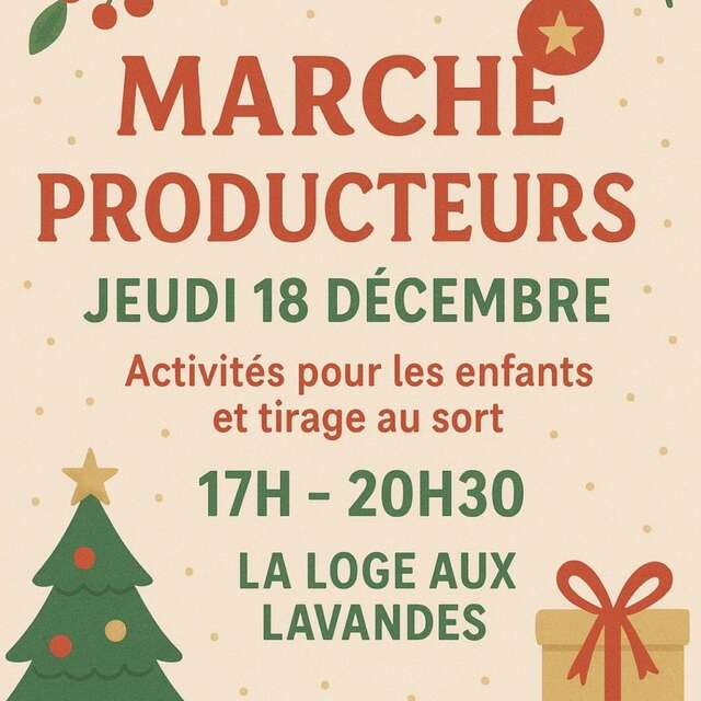 Les apéros paysans de la Loge - avec marché de Noël
